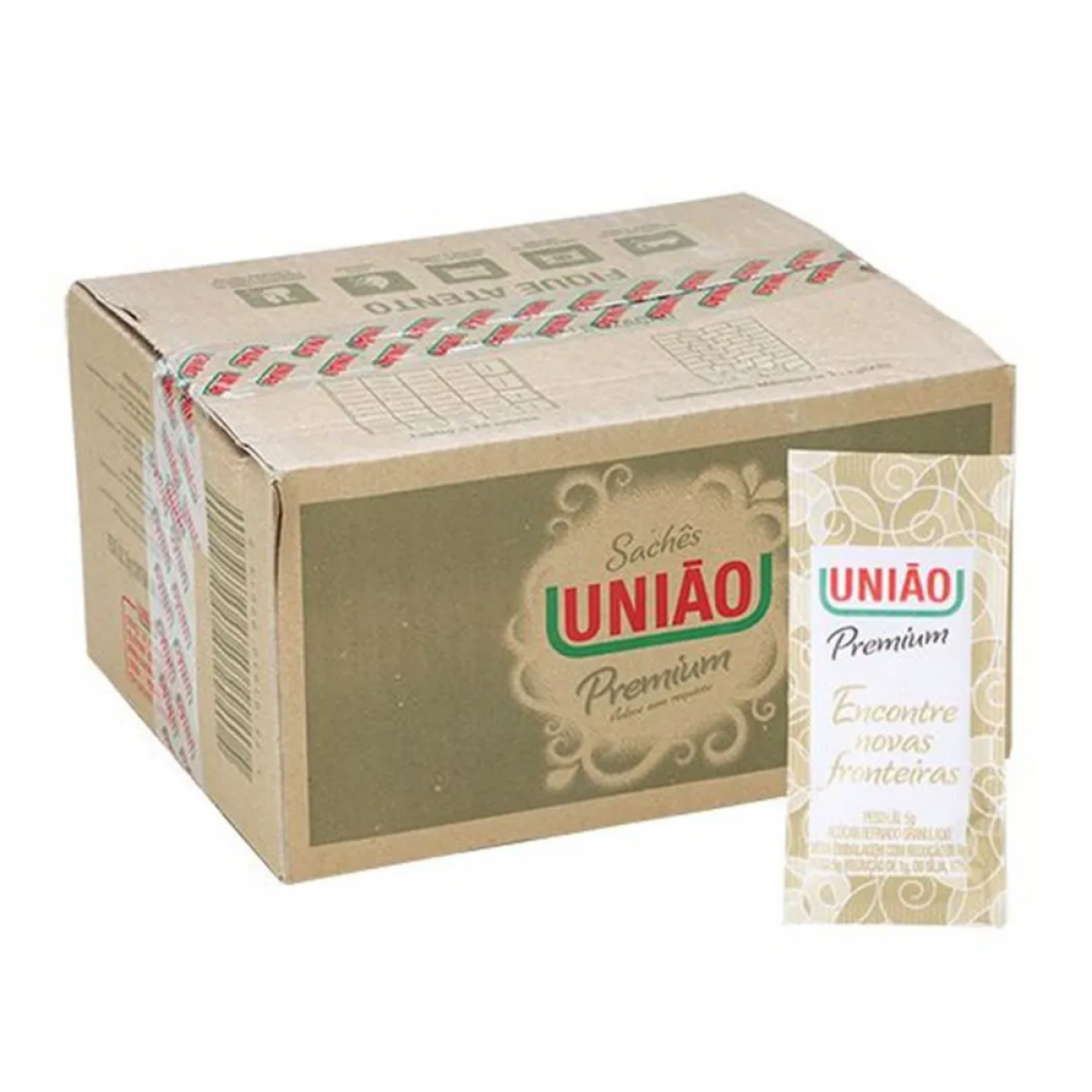 Detalhes do produto Açúcar Cristal Sachê União Premium