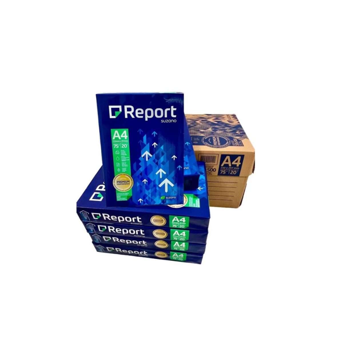Detalhes do produto Papel A4 Sulfite Report 