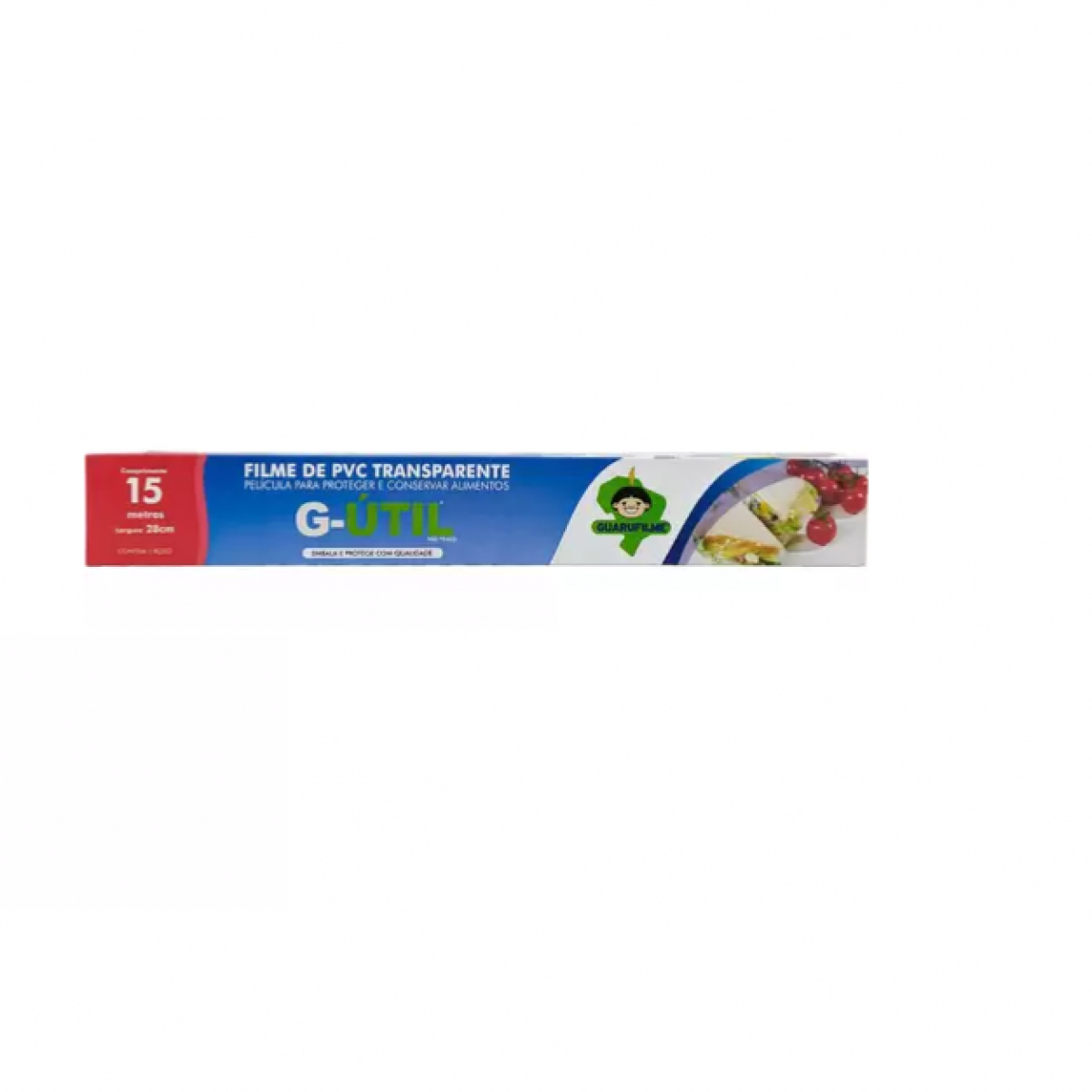 Detalhes do produto Filme PVC Transparente 28cm x 15m