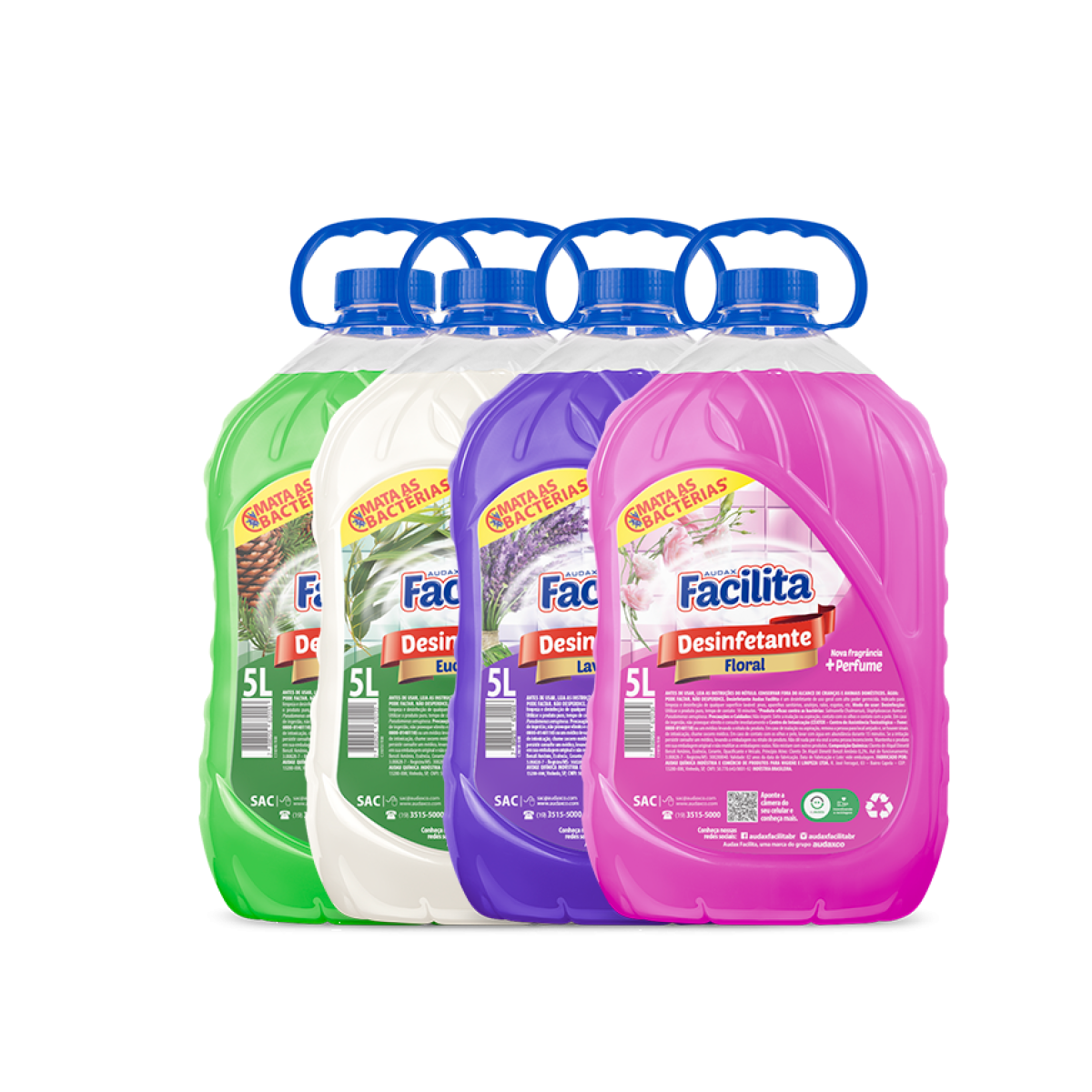 Detalhes do produto Desinfetante Facilita Audax 5 L