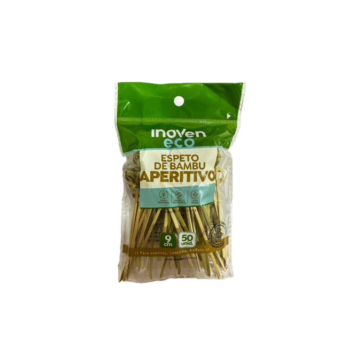 Detalhes do produto Espeto Bambu para Aperitivo 