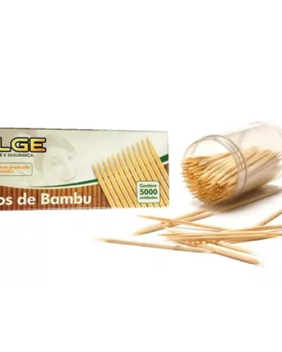 Detalhes do produto Palito de Dente Bambu Solto c/ 5000 