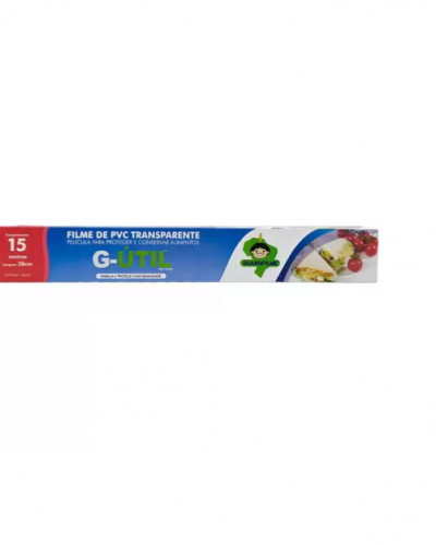 Detalhes do produto Filme PVC Transparente 28cm x 15m