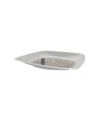 Detalhes do produto Prato Acrílico Cristal Quadrado 21 cm