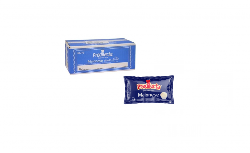 Detalhes do produto Maionese Predilecta Sachê 7g