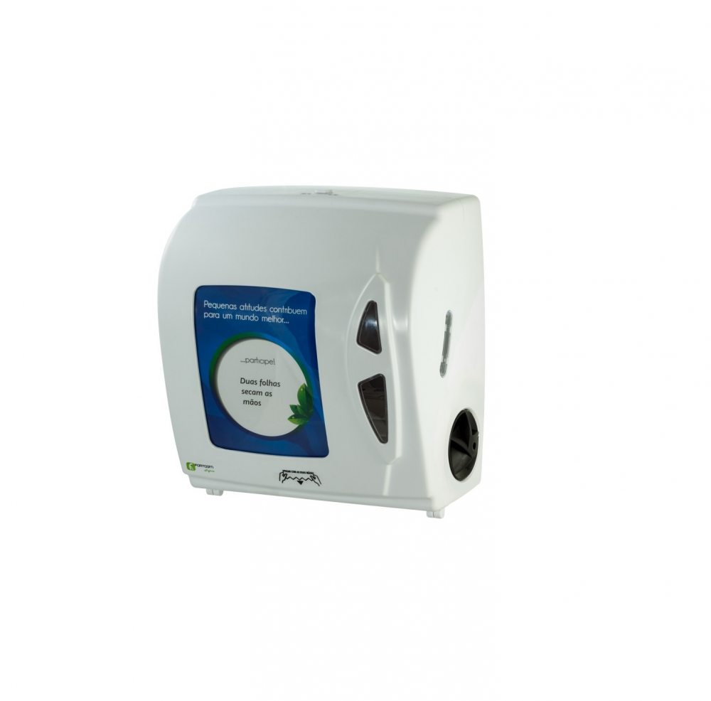 Detalhes do produto Dispenser Papel Toalha Bobina Autocortante