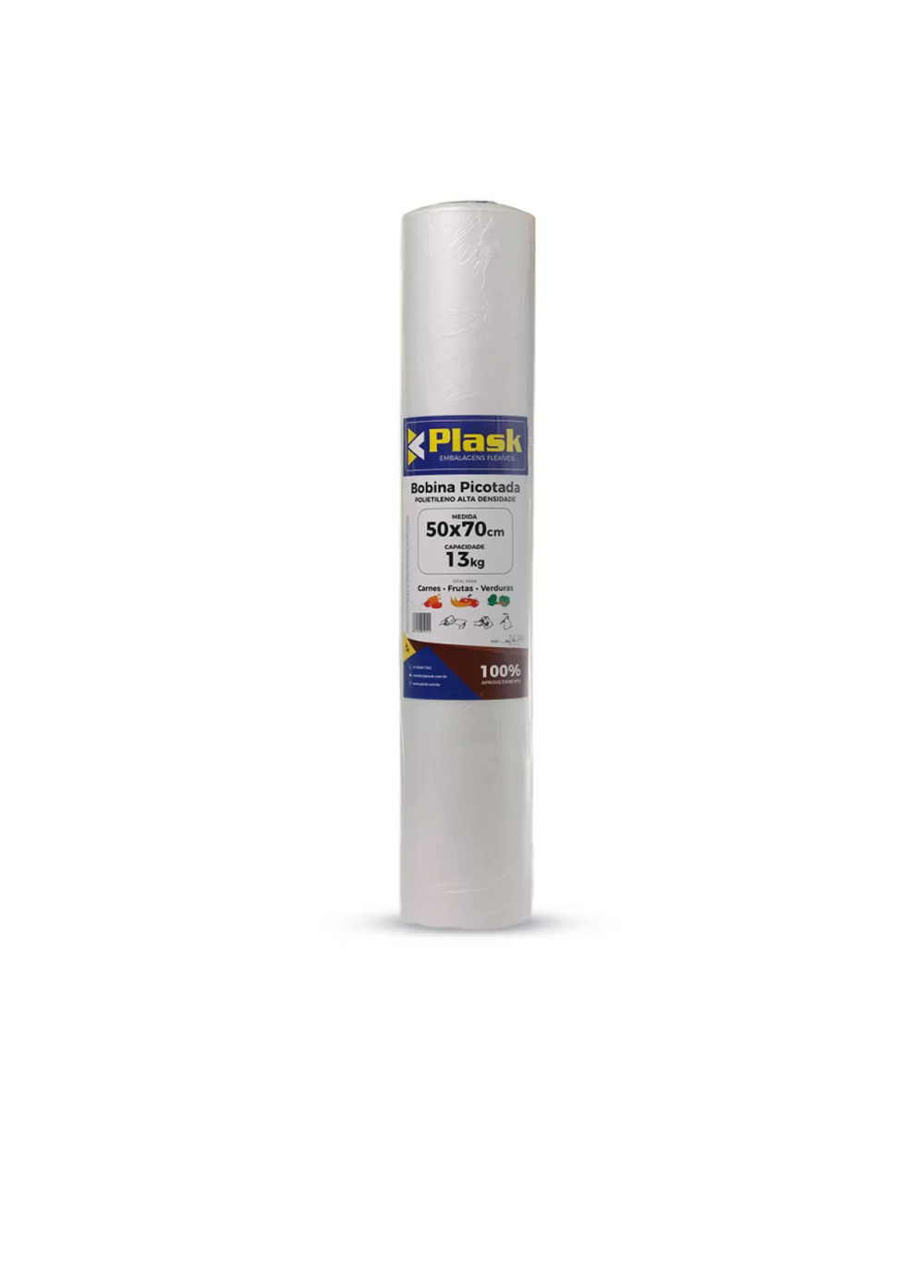 Detalhes do produto Bobina Picotada 50x70