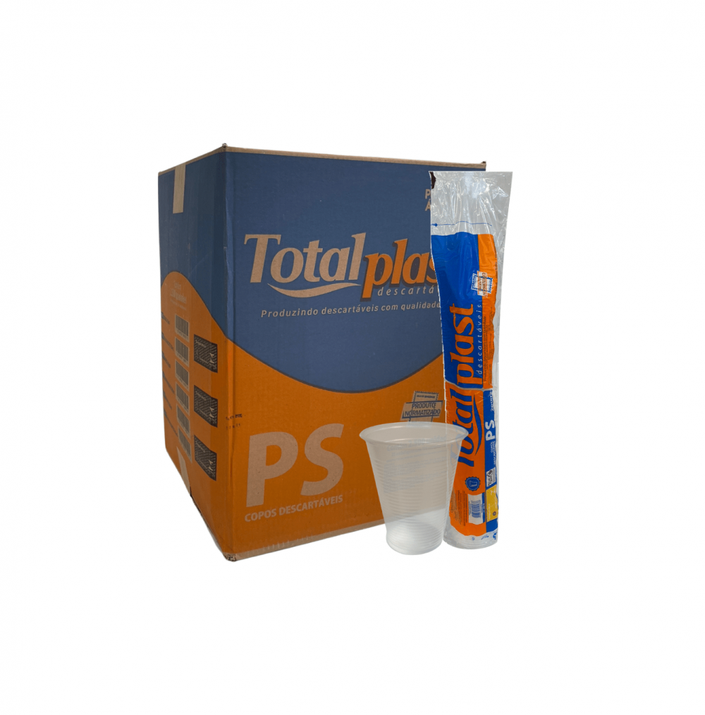 Detalhes do produto Copo Descartável P S 200ml Transparente
