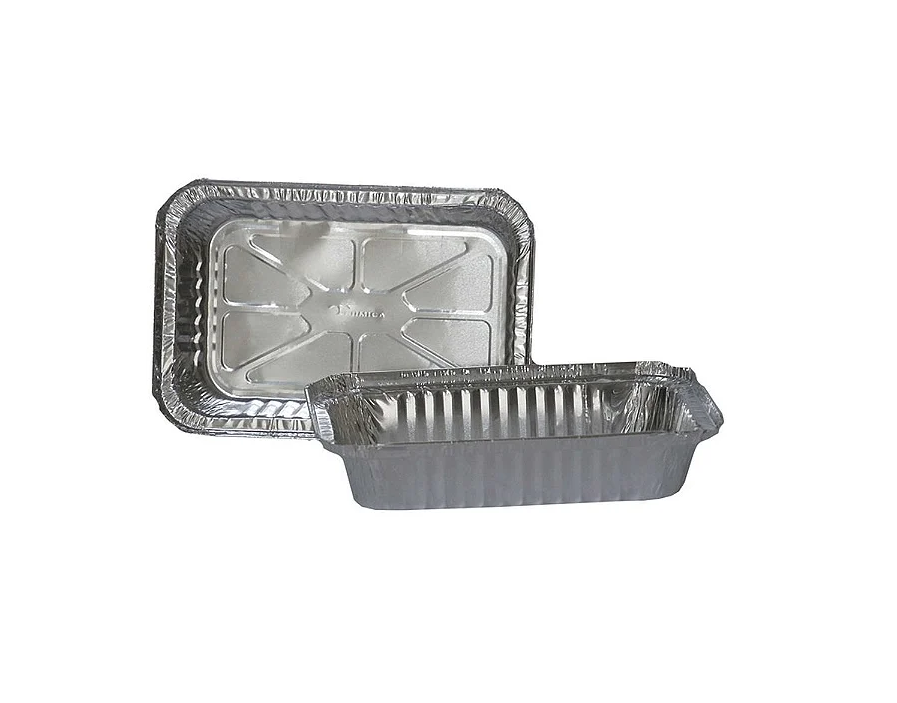 Detalhes do produto Bandeja Alumínio Retangular 1500ml T184