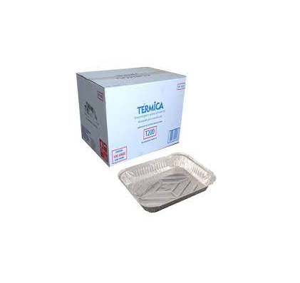 Detalhes do produto Bandeja Alumínio Retangular 2000ml T200