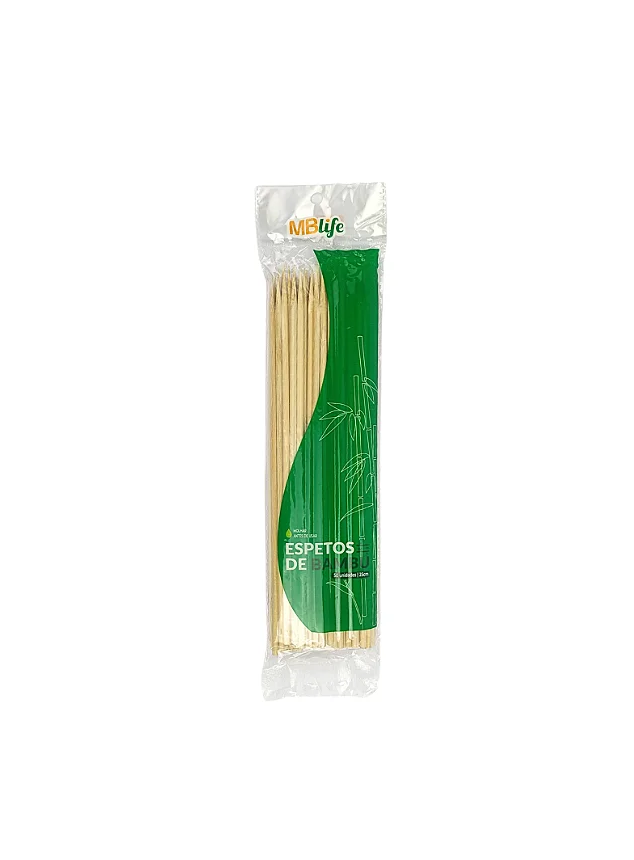 Detalhes do produto Espeto Bambu 25cm
