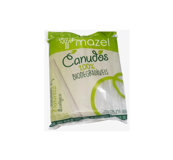 Detalhes do produto Canudo Bio Curto 5mm x 21cm Sachê