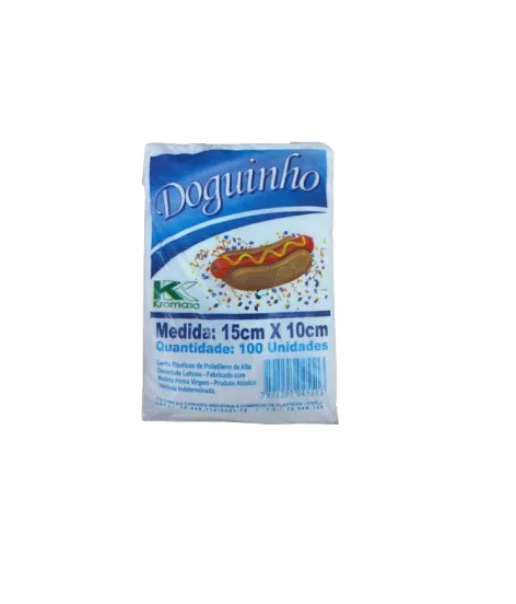 Detalhes do produto Saco Plástico Hot Dog Doguinho