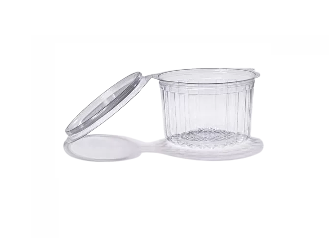 Detalhes do produto Pote Redondo c/ Tampa Articulada 450ml H771 / PF771