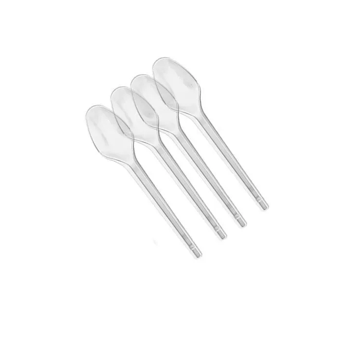 Detalhes do produto Colher Plástica Sobremesa Cristal