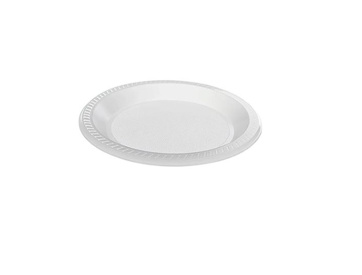 Detalhes do produto Prato Plástico Raso 15 cm - Branco ou Cristal