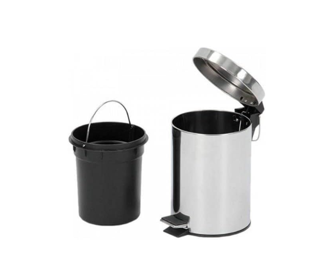 Detalhes do produto Lixeira Inox c/ Pedal   3 L