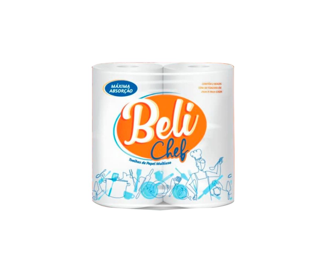 Detalhes do produto Papel Toalha Cozinha Belichef 