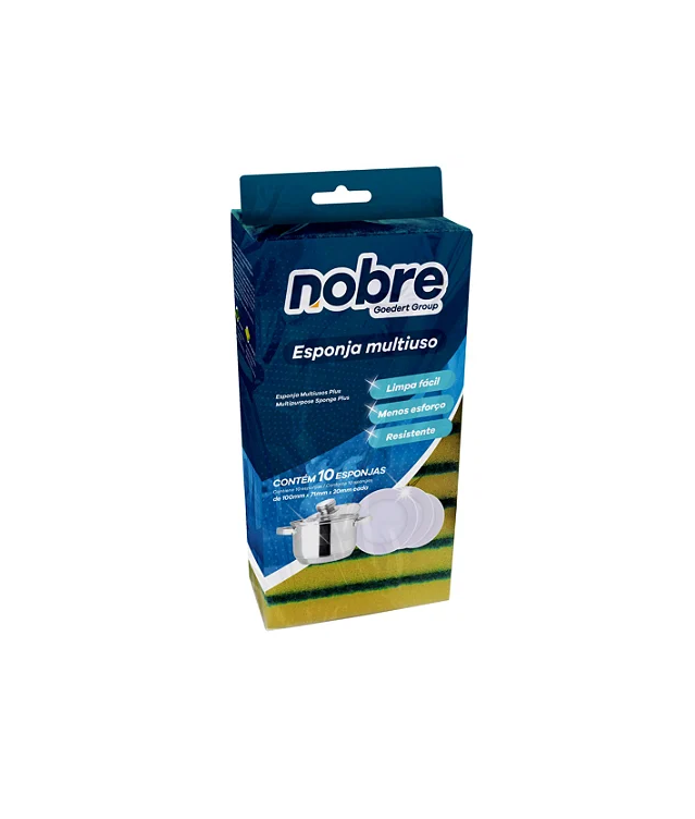 Detalhes do produto Esponja Dupla Face Nobre