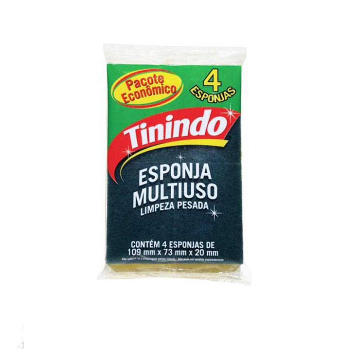 Detalhes do produto Esponja Dupla Face Tinindo 