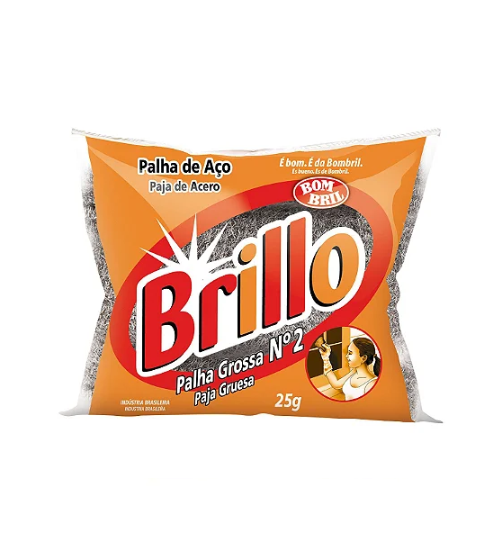 Detalhes do produto Palha de Aço Brillo n. 2