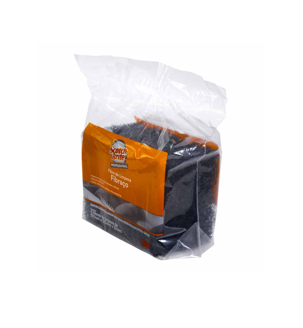 Detalhes do produto Fibraço Limpeza Pesada Scotch Brite