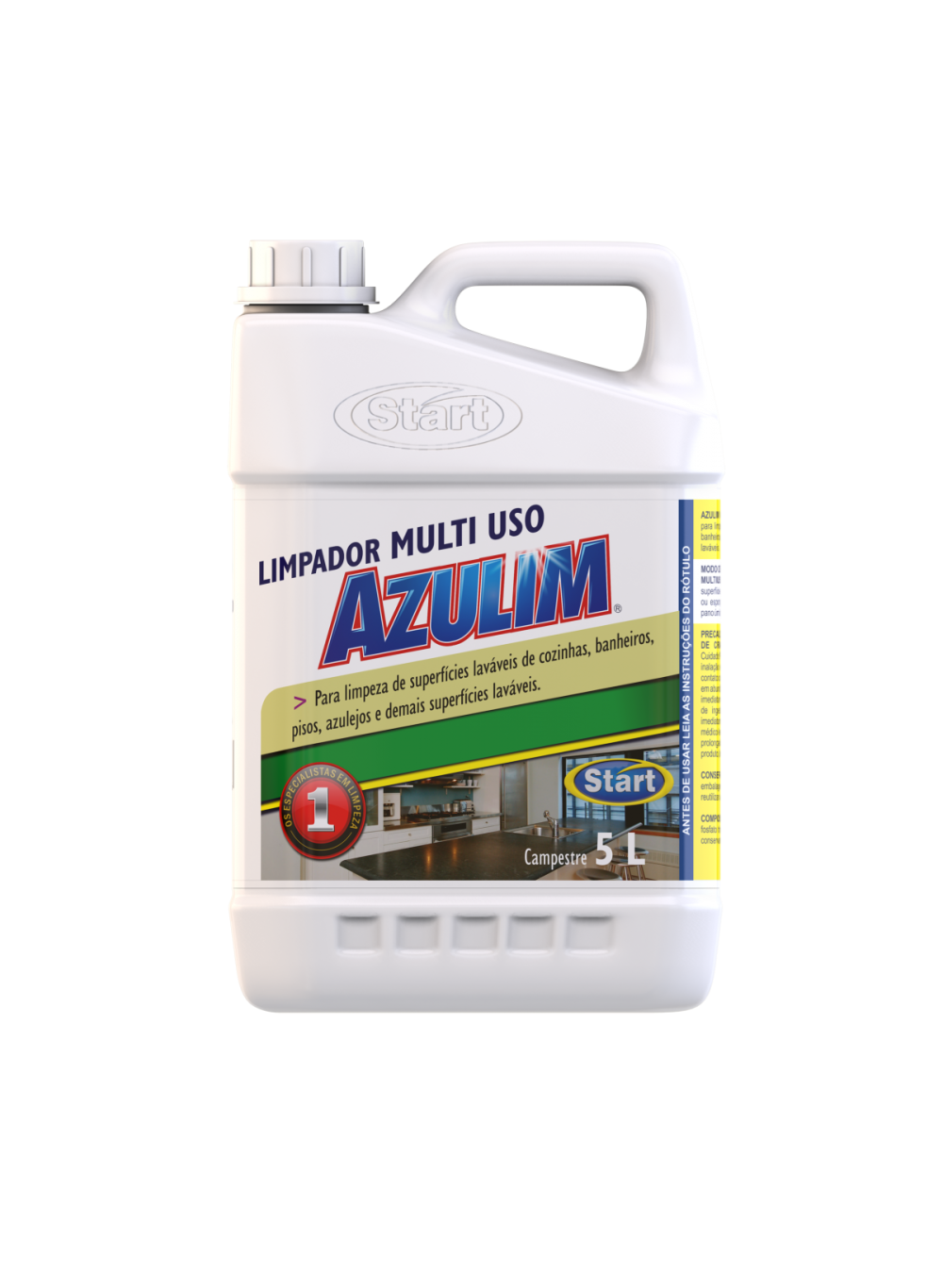 Detalhes do produto Limpador Multiuso Azulim 5 L 