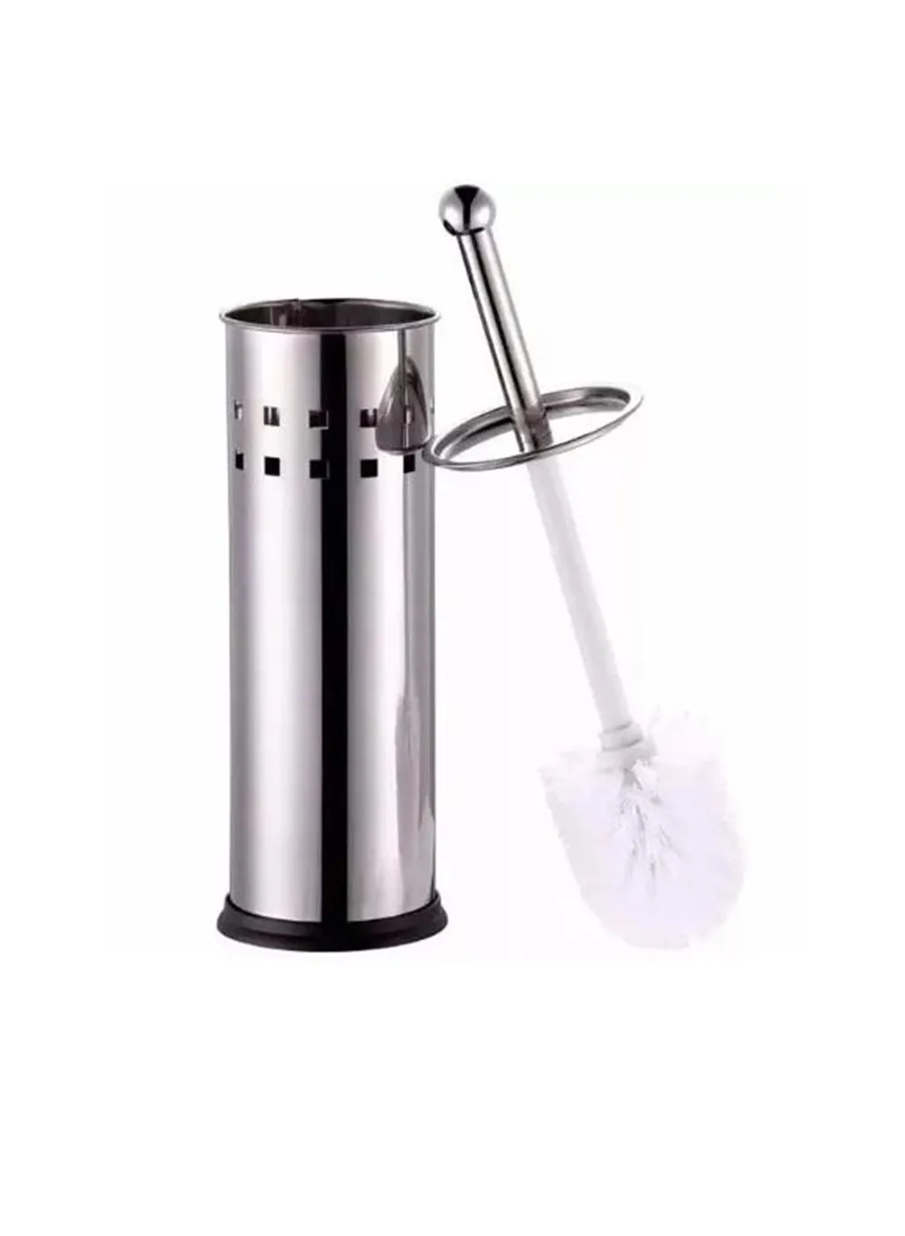 Detalhes do produto Escova Sanitária c/ Suporte de Inox 
