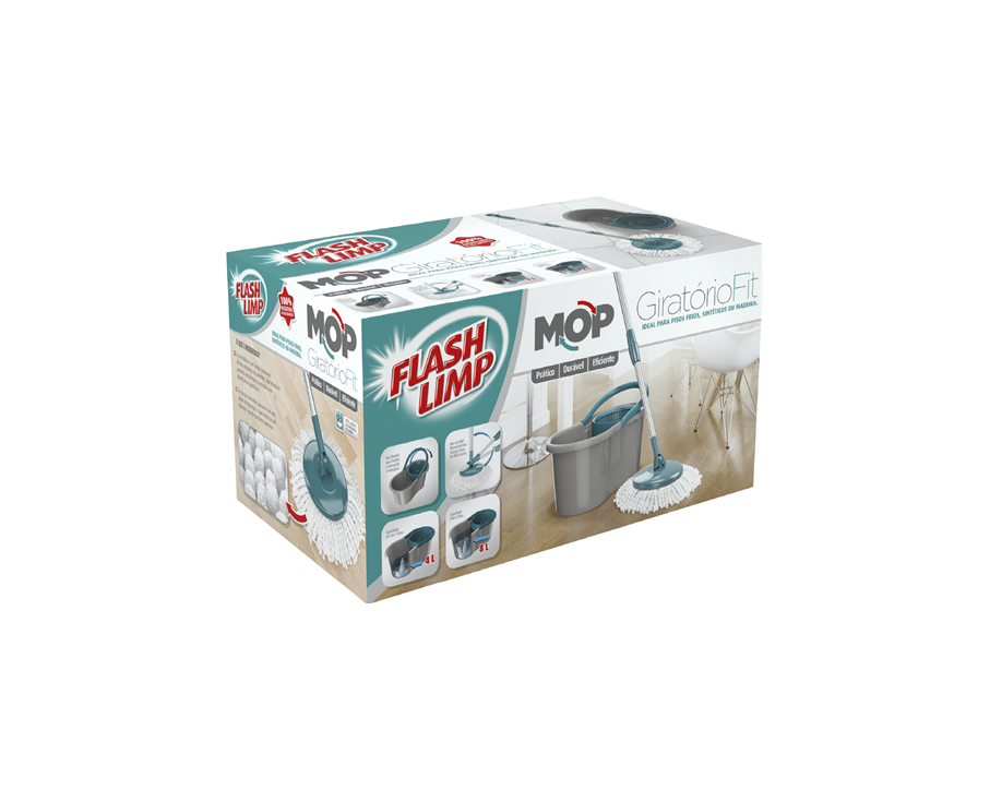 Detalhes do produto Mop Giratório/Rotatório Fit Flash Limp