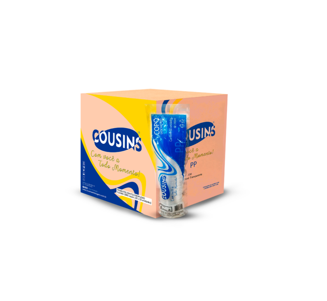 Detalhes do produto Copo Descartável P P 330ml Transparente (Liso)