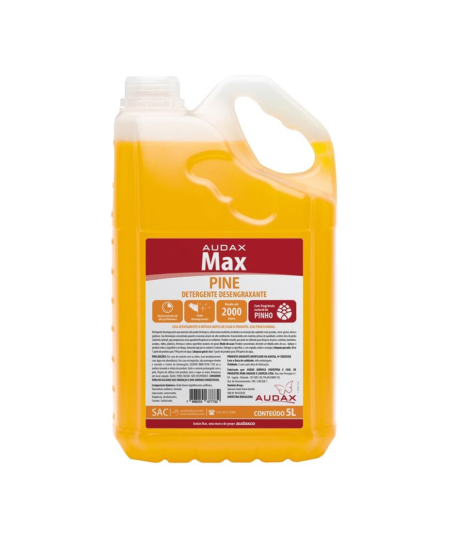 Detalhes do produto Desengraxante Max Pine Audax 5 L