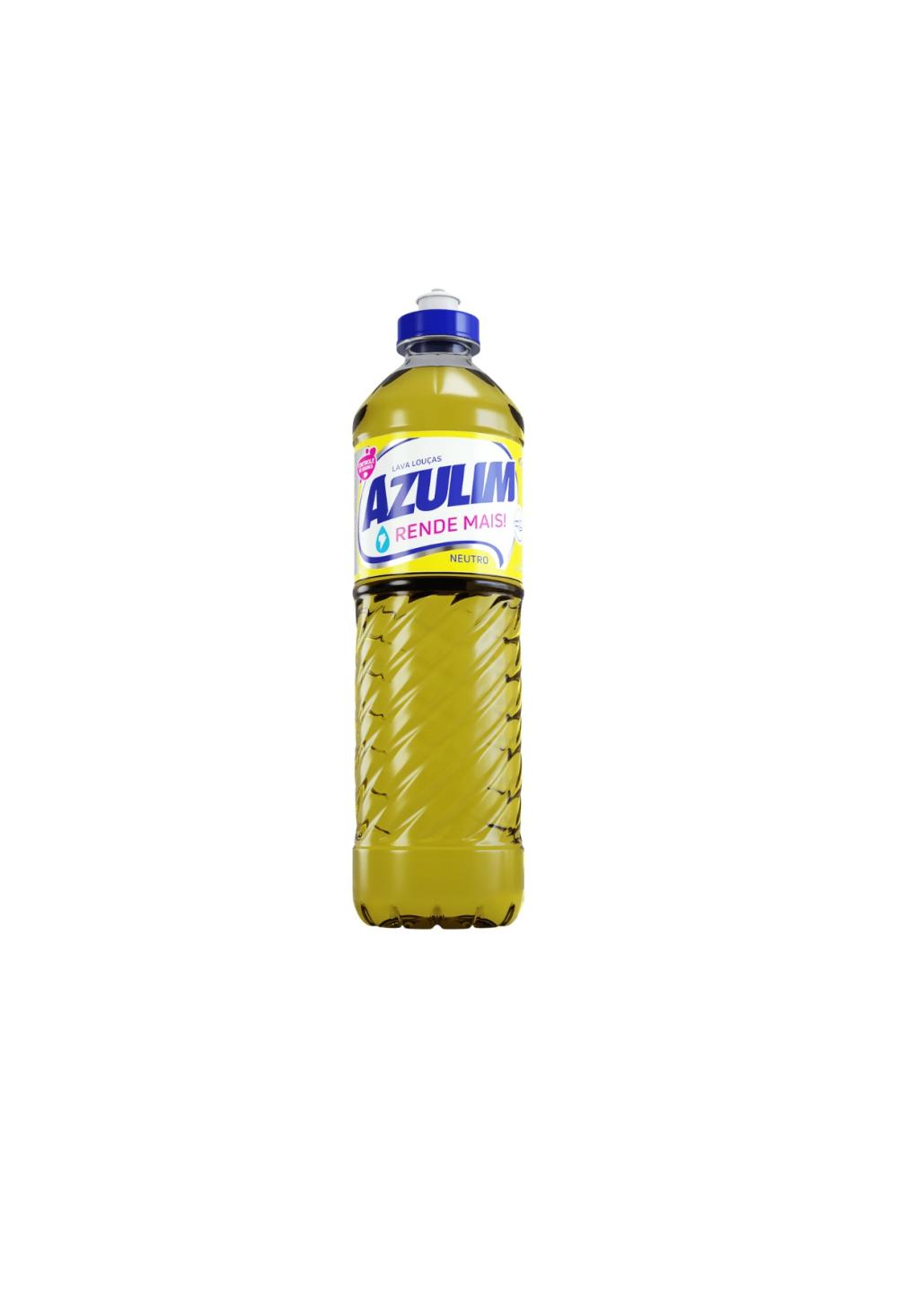 Detalhes do produto Detergente Lava Louças Azulim e Polylar 500 ml