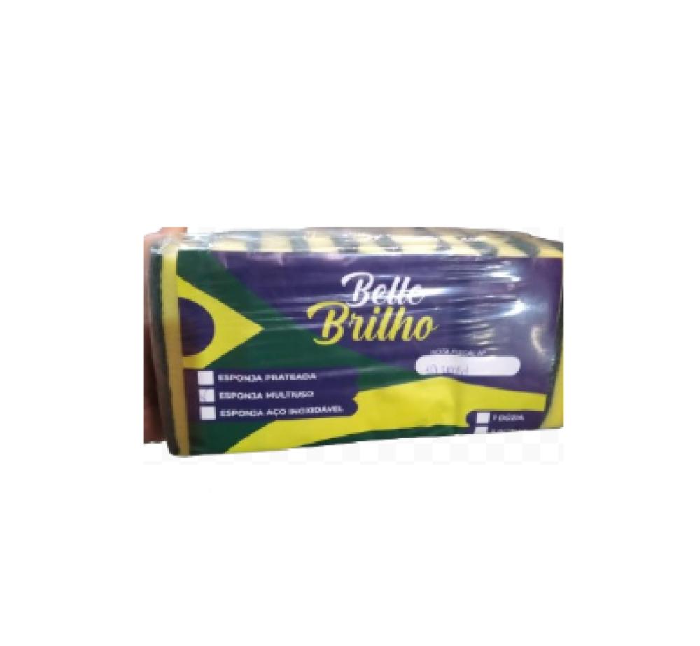 Detalhes do produto Esponja Dupla Face Belle Brilho
