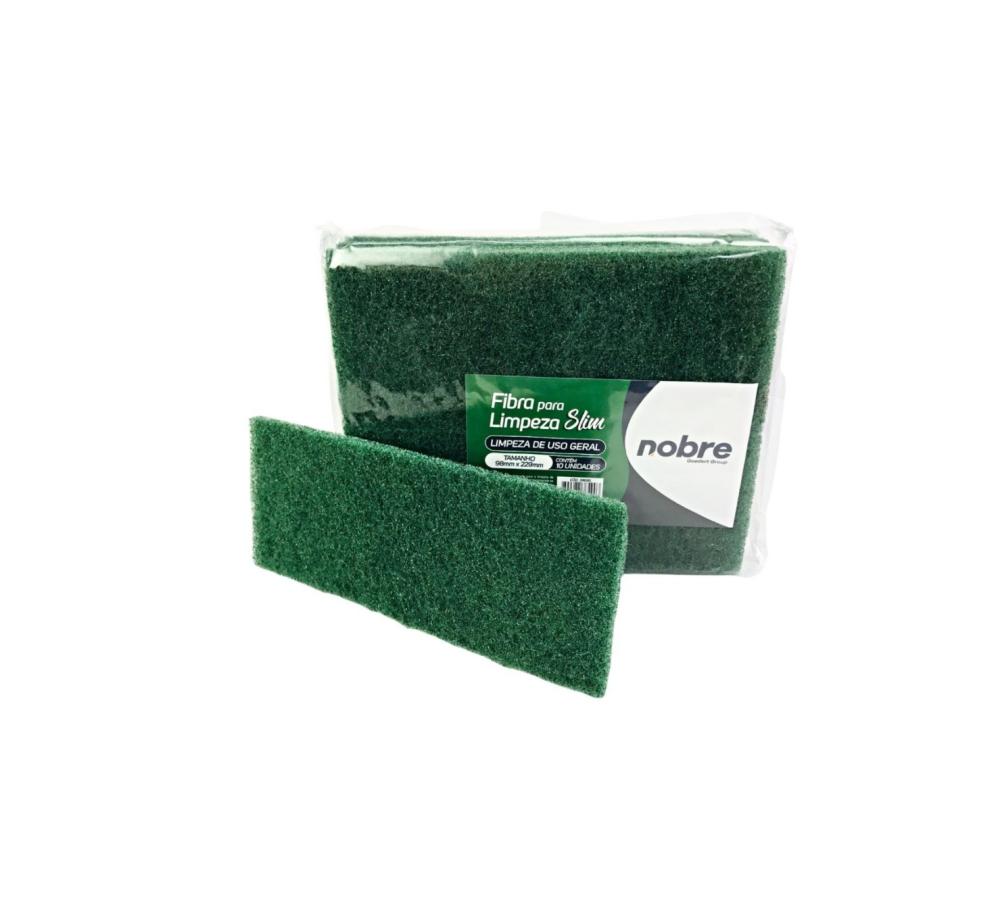 Detalhes do produto Fibra Verde Limpeza Geral Slim Nobre