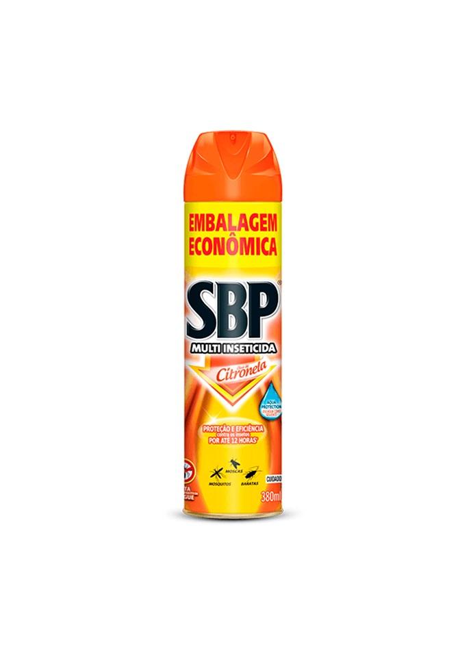 Detalhes do produto Inseticida Aerosol SBP 380 ml Citronela