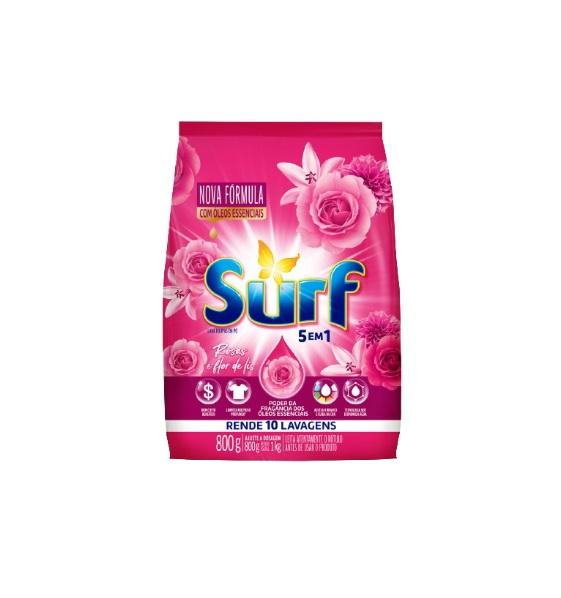 Detalhes do produto Sabão em Pó Surf 800 g