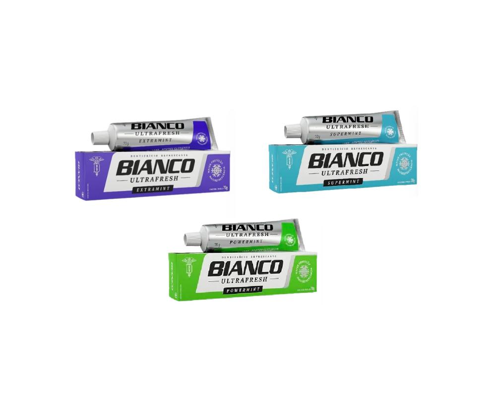 Detalhes do produto Creme Dental Bianco 70 g