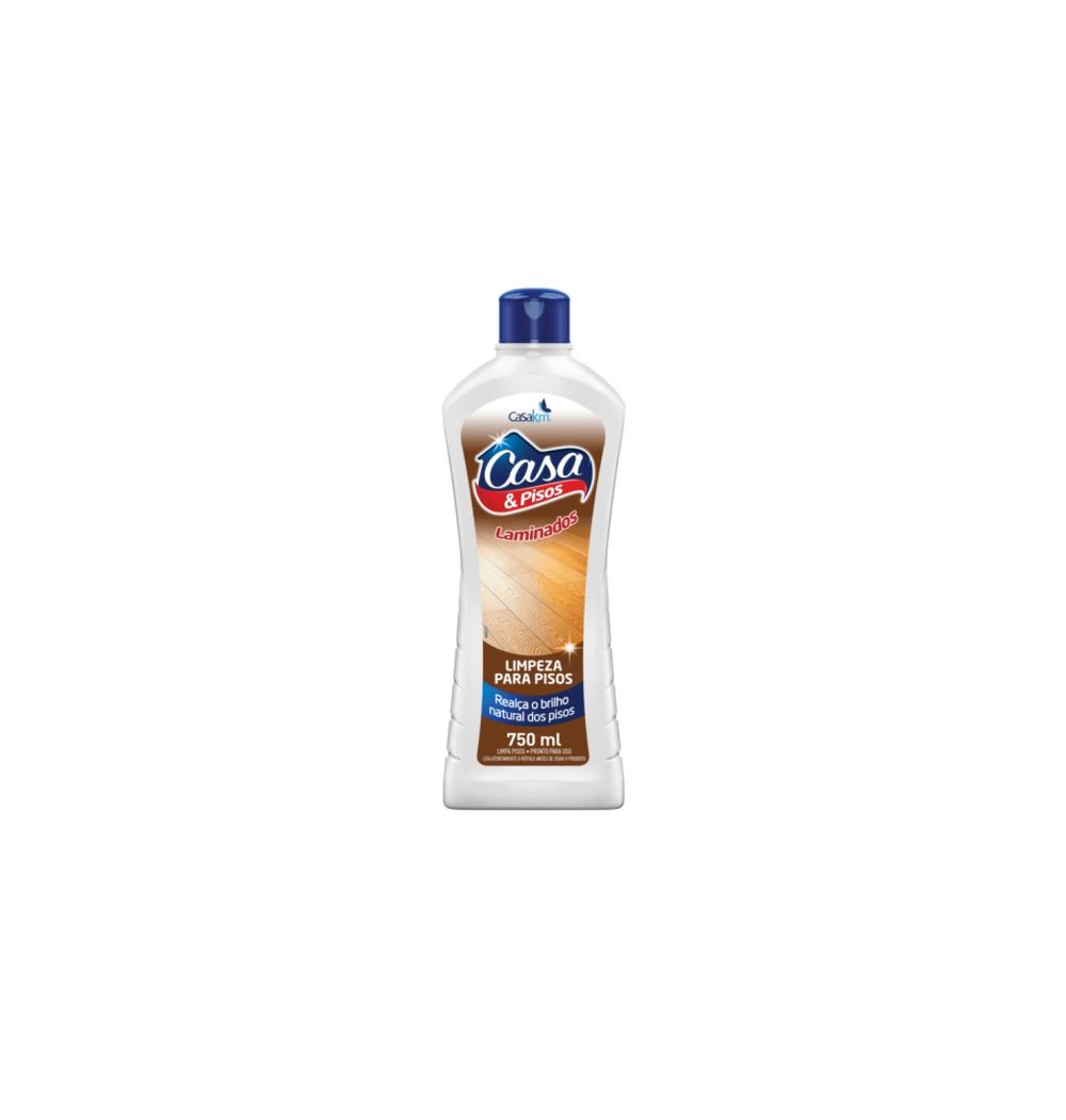 Detalhes do produto Limpador com Brilho Casa & Pisos Laminados 750 ml
