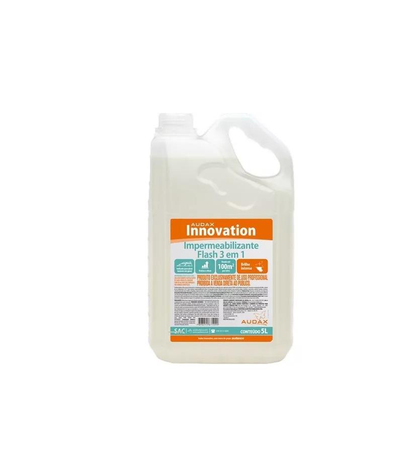 Detalhes do produto Cera Líquida Impermeabilizante Flash 3 em 1 Audax 5 L 