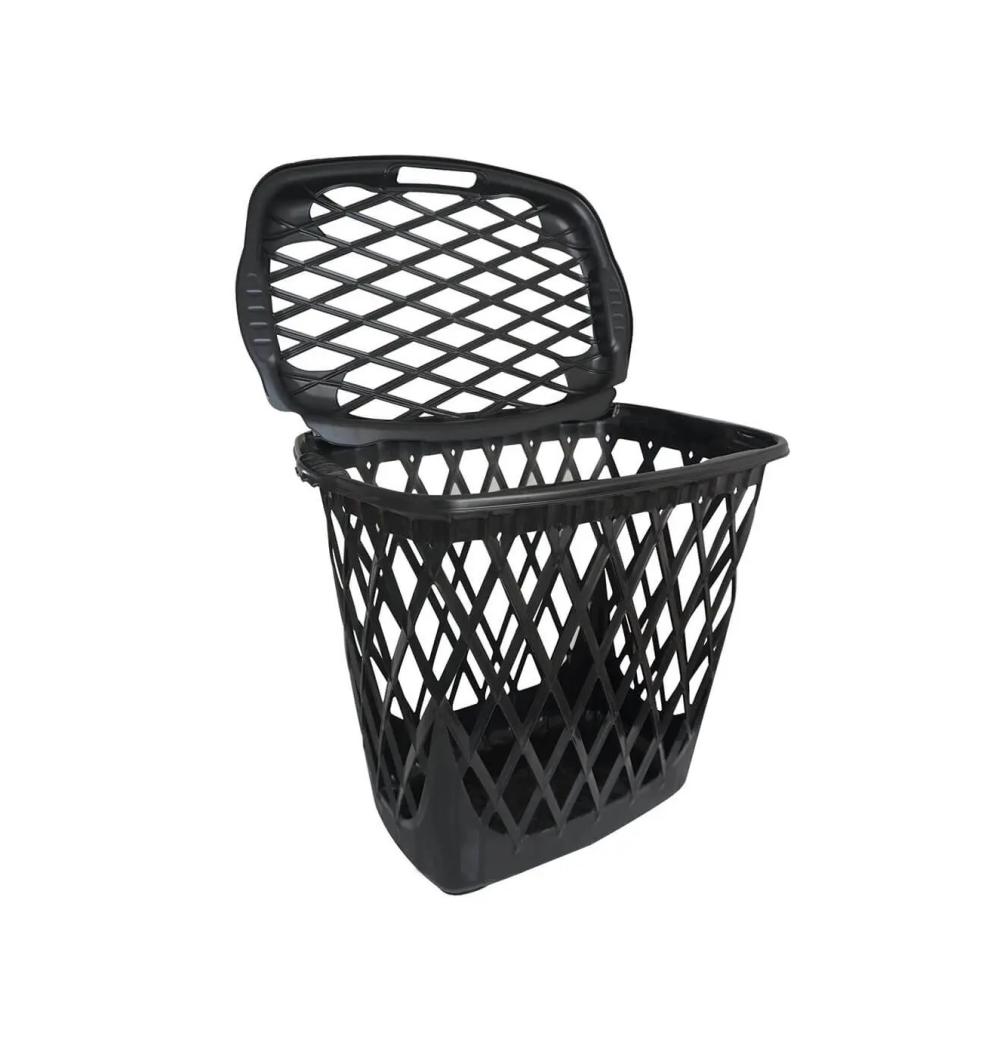 Detalhes do produto Cesto para Roupas Telado c/ Tampa 60 L