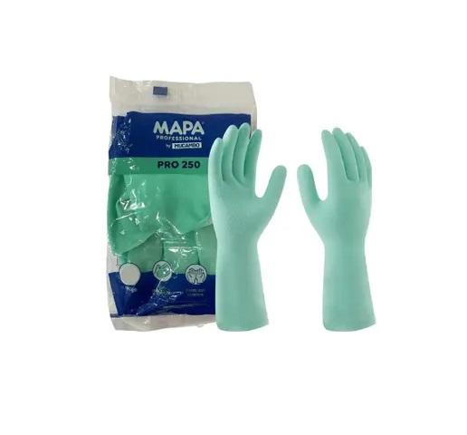 Detalhes do produto Luva Látex Verde Forrada Pro 250 Mucambo