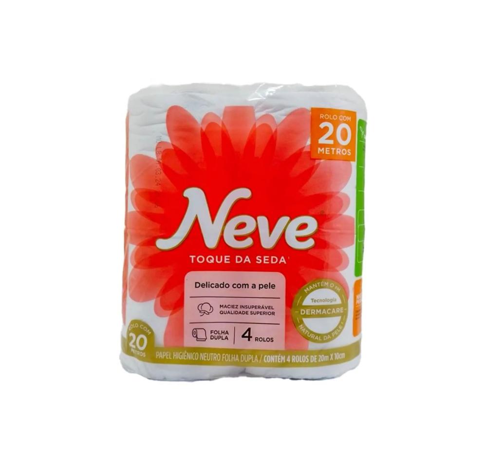 Detalhes do produto Papel Higiênico Folha Dupla Neve 20m