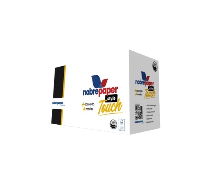 Detalhes do produto Papel Higiênico Interfolhado (cai-cai) Folha Dupla Nobre Touch