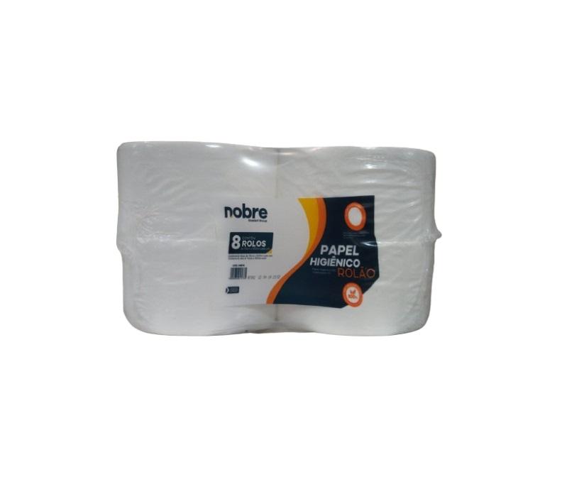Detalhes do produto Papel Higiênico Rolão Folha Simples 100% cel. Nobre Goedert 300m