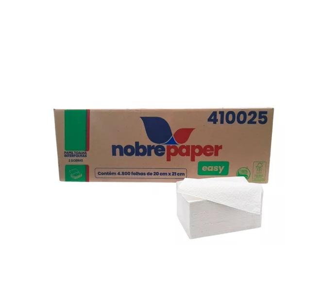 Detalhes do produto Papel Toalha Interfolhas 100% Cel. Nobre Easy c/ 4800