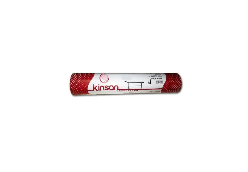 Detalhes do produto Lençol Hospitalar 50x50 Kinsan Kinpaper 