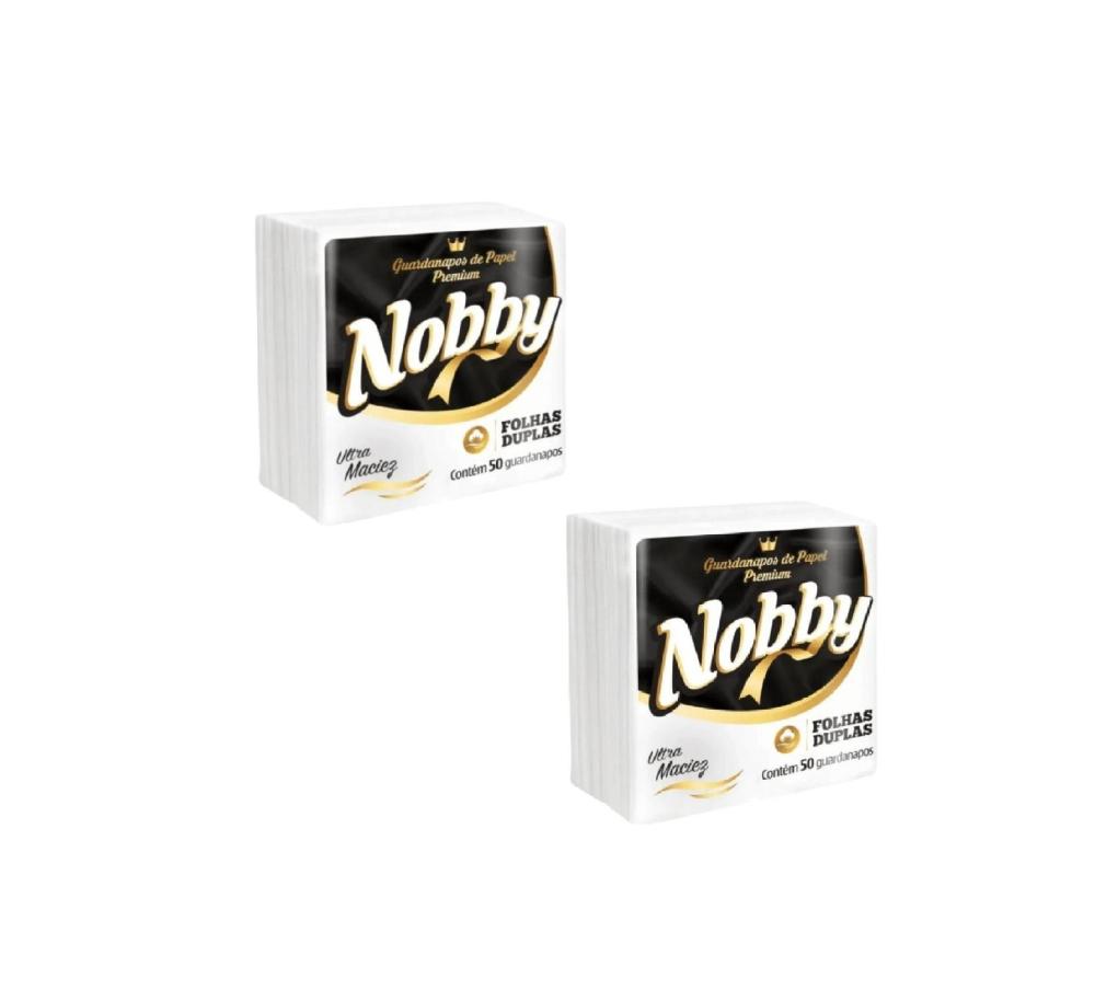 Detalhes do produto Guardanapo de Papel Nobby Folha Dupla (pequeno)