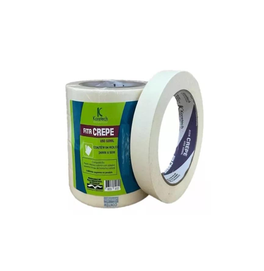 Detalhes do produto Fita Crepe 24mm x 50m