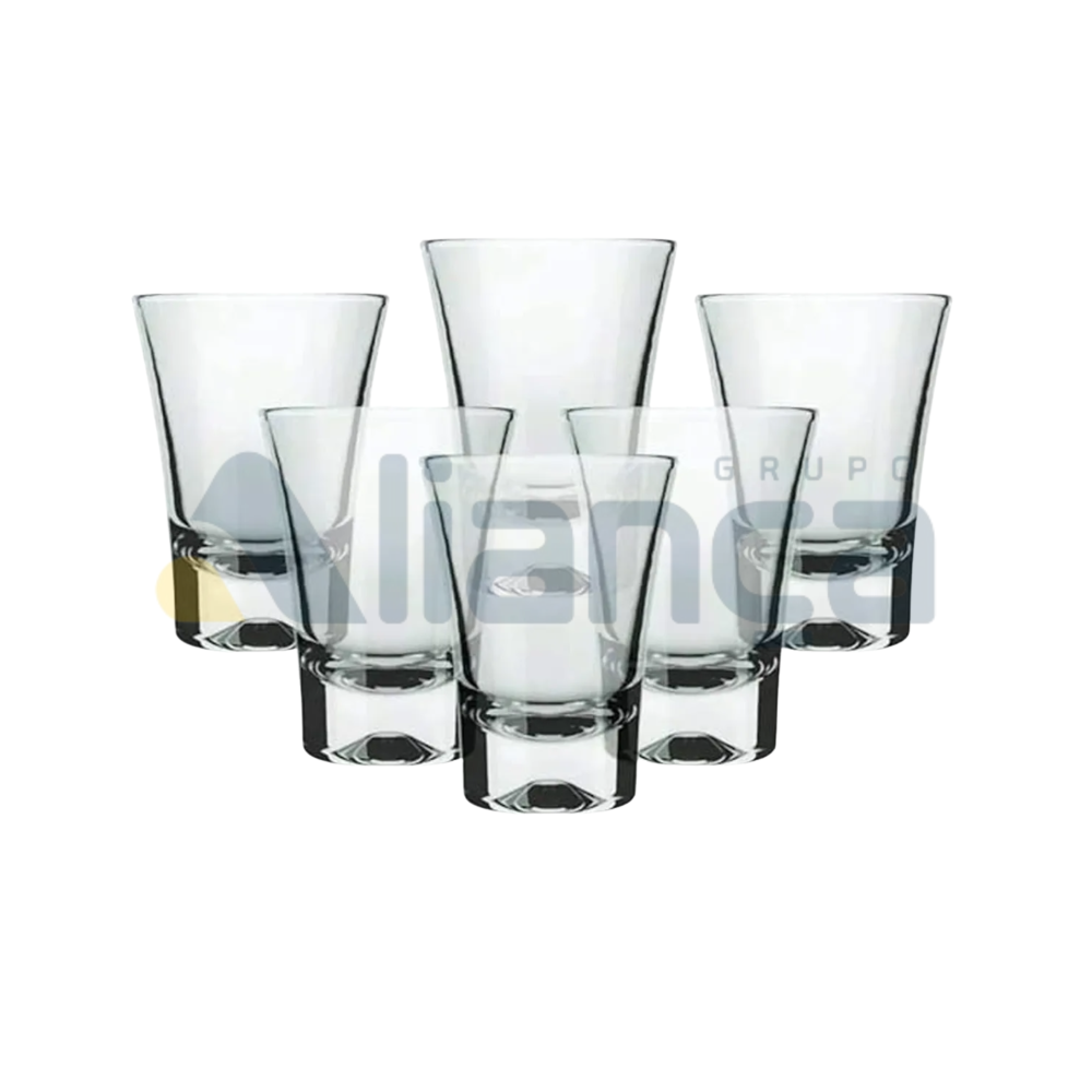 Detalhes do produto Copo de Vidro Dose Cachaça 60 ml Nadir