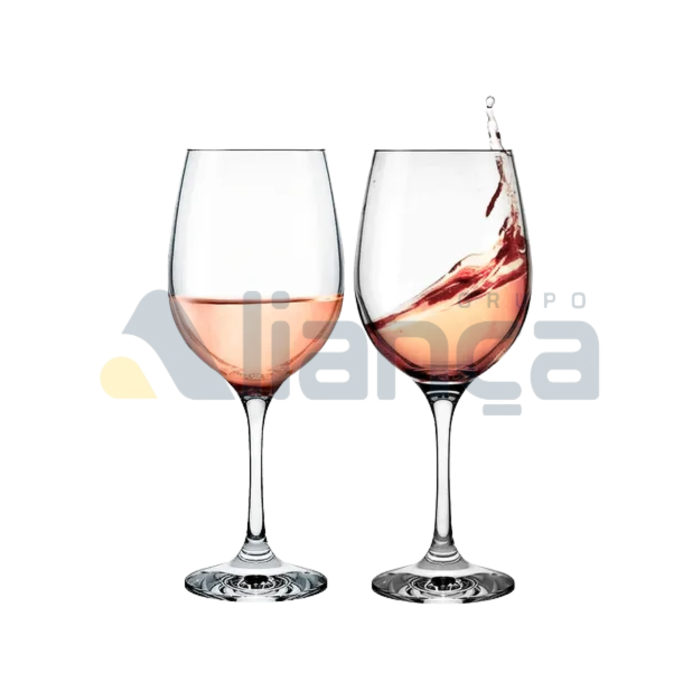 Detalhes do produto Taça de Vidro Barone Vinho 490 ml Nadir